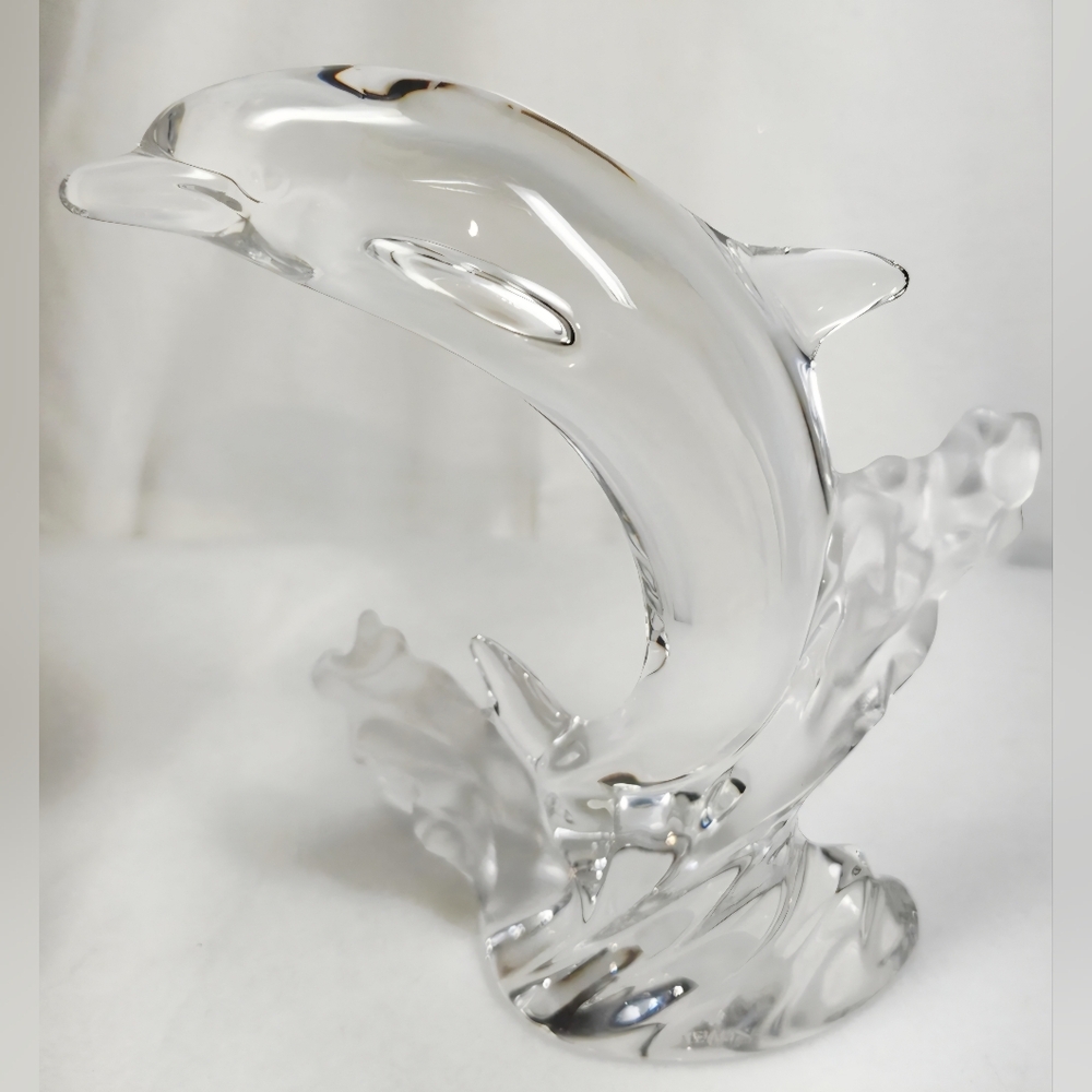 Magnificent Dolphin by Lenox Crystal Animals